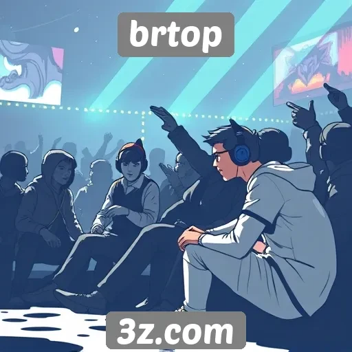 comunidade de gamers cresce no site brtop