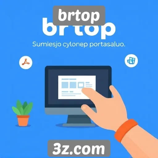 explorando a usabilidade do site brtop