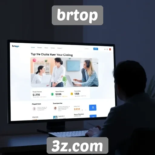 experiências de usuário no site brtop