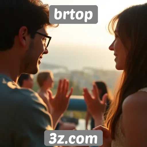 Interação dos usuários com a plataforma brtop